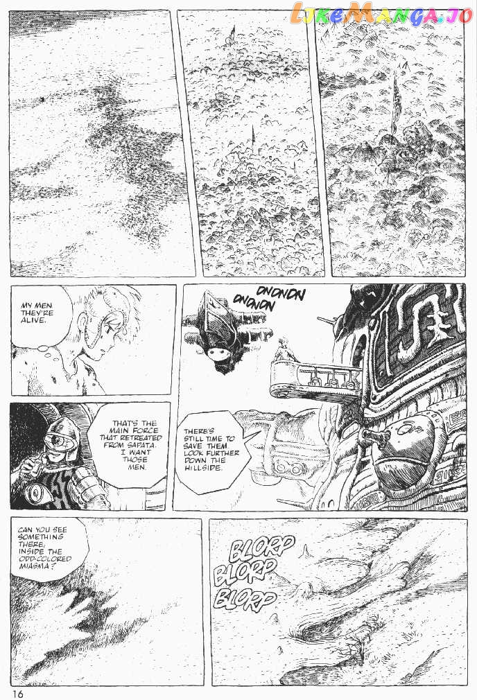 Nausicaä of The Valley of The Wind Chapter 7 - page 14