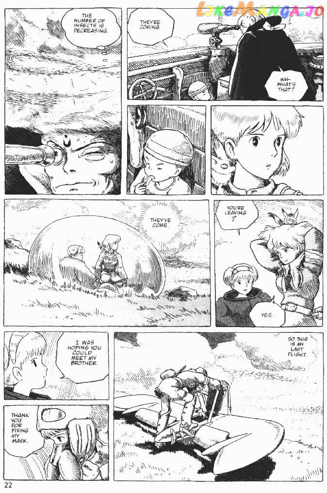 Nausicaä of The Valley of The Wind Chapter 7 - page 20