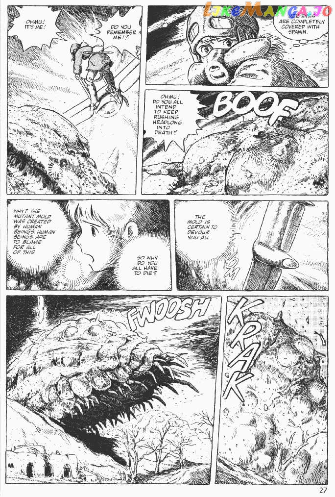 Nausicaä of The Valley of The Wind Chapter 7 - page 24