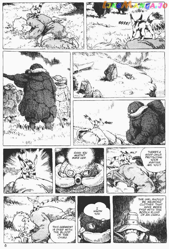 Nausicaä of The Valley of The Wind Chapter 7 - page 4