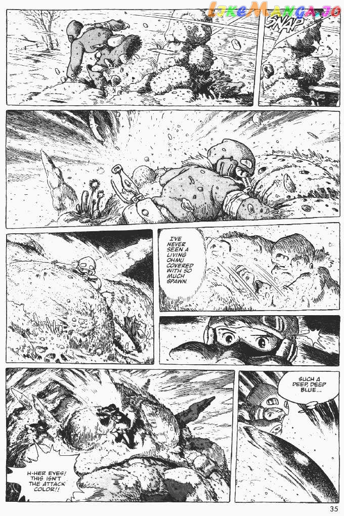 Nausicaä of The Valley of The Wind Chapter 7 - page 32