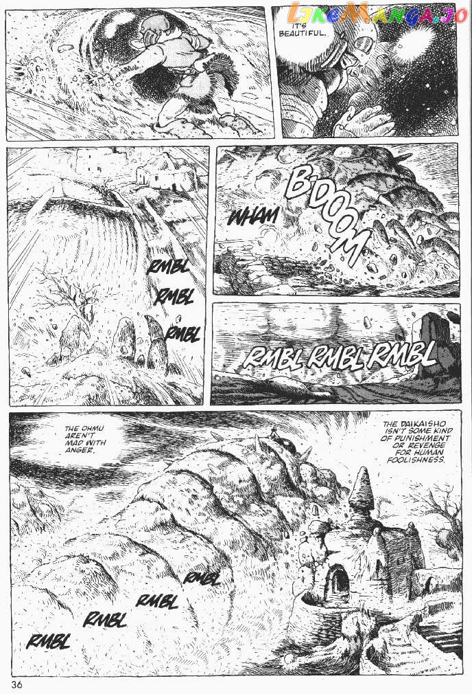 Nausicaä of The Valley of The Wind Chapter 7 - page 33