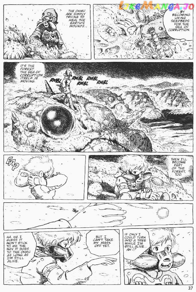 Nausicaä of The Valley of The Wind Chapter 7 - page 34