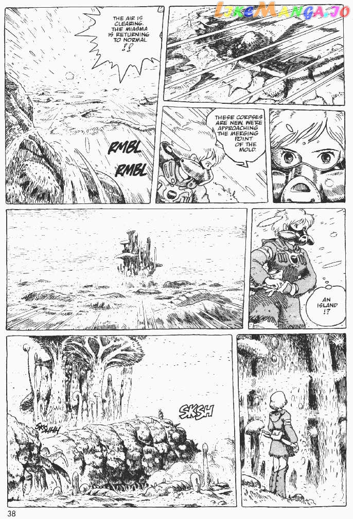Nausicaä of The Valley of The Wind Chapter 7 - page 35