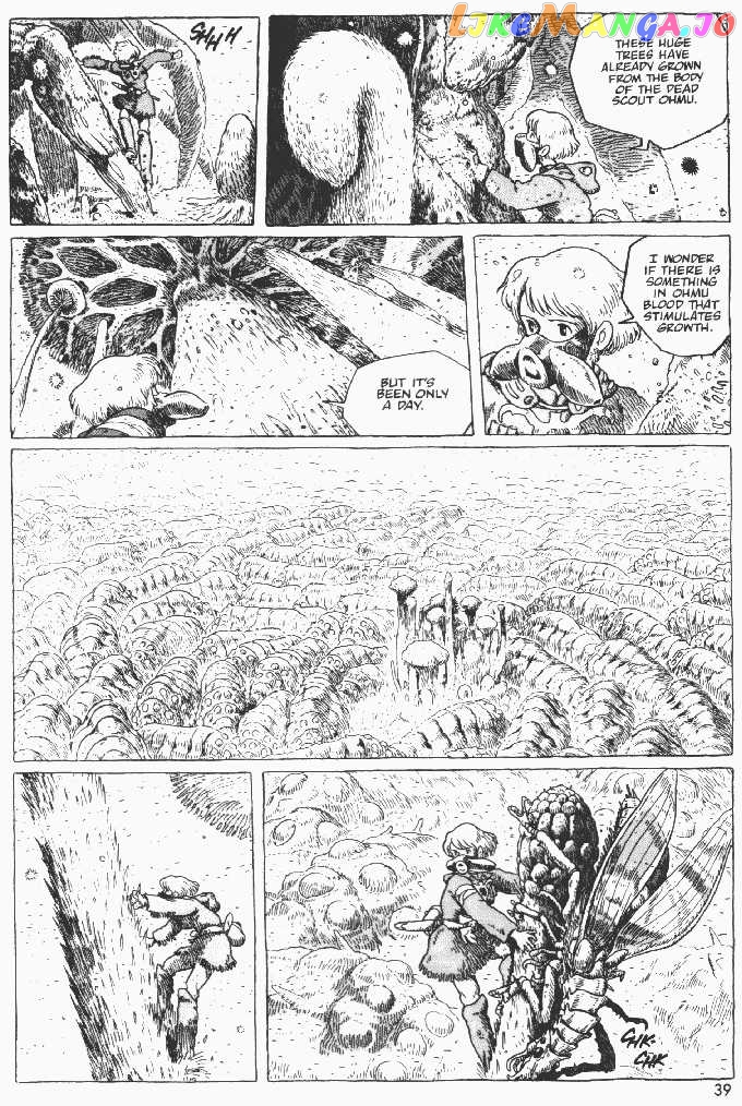 Nausicaä of The Valley of The Wind Chapter 7 - page 36