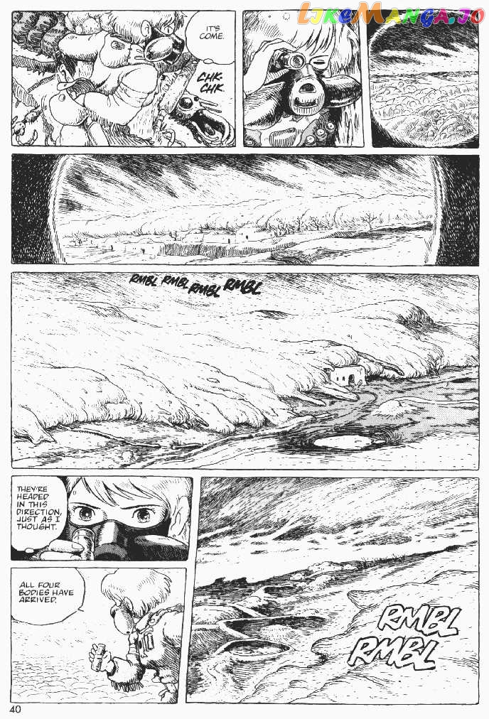 Nausicaä of The Valley of The Wind Chapter 7 - page 37