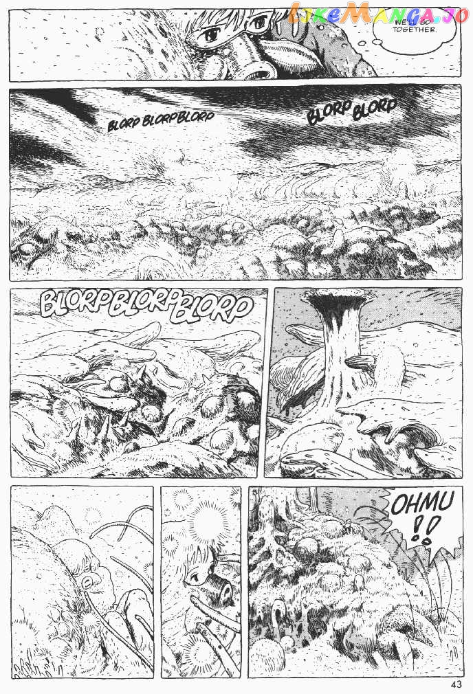 Nausicaä of The Valley of The Wind Chapter 7 - page 40