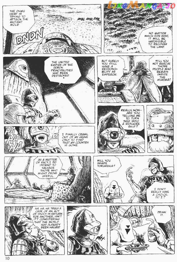 Nausicaä of The Valley of The Wind Chapter 7 - page 8