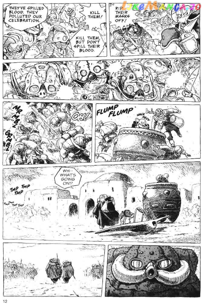 Nausicaä of The Valley of The Wind Chapter 8 - page 12