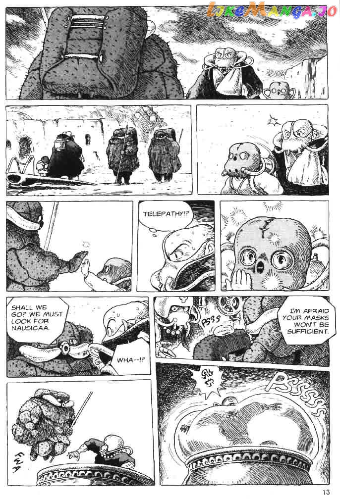 Nausicaä of The Valley of The Wind Chapter 8 - page 13