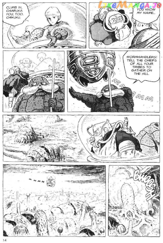 Nausicaä of The Valley of The Wind Chapter 8 - page 14