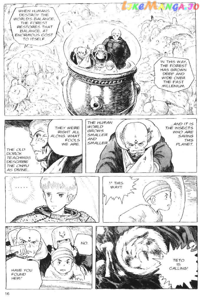 Nausicaä of The Valley of The Wind Chapter 8 - page 16