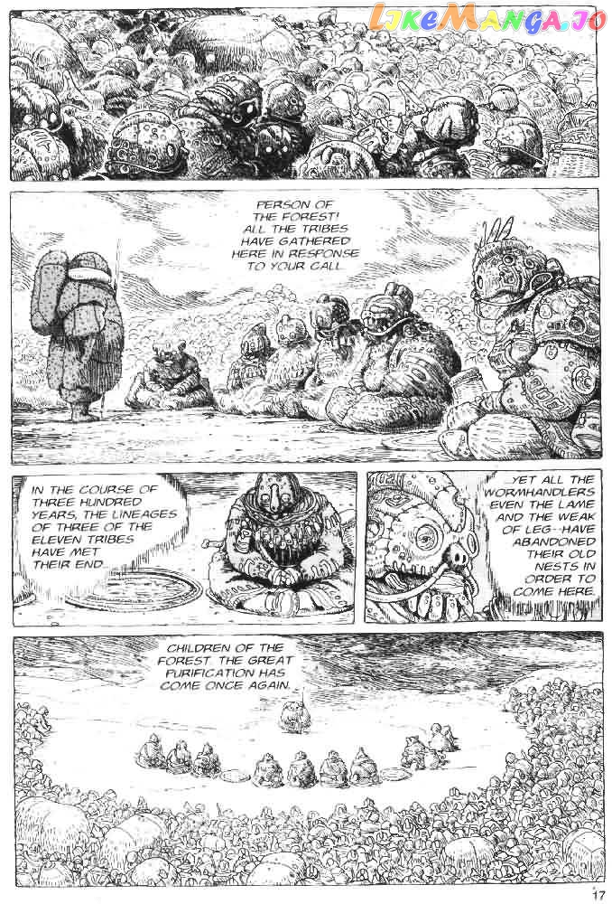 Nausicaä of The Valley of The Wind Chapter 8 - page 17