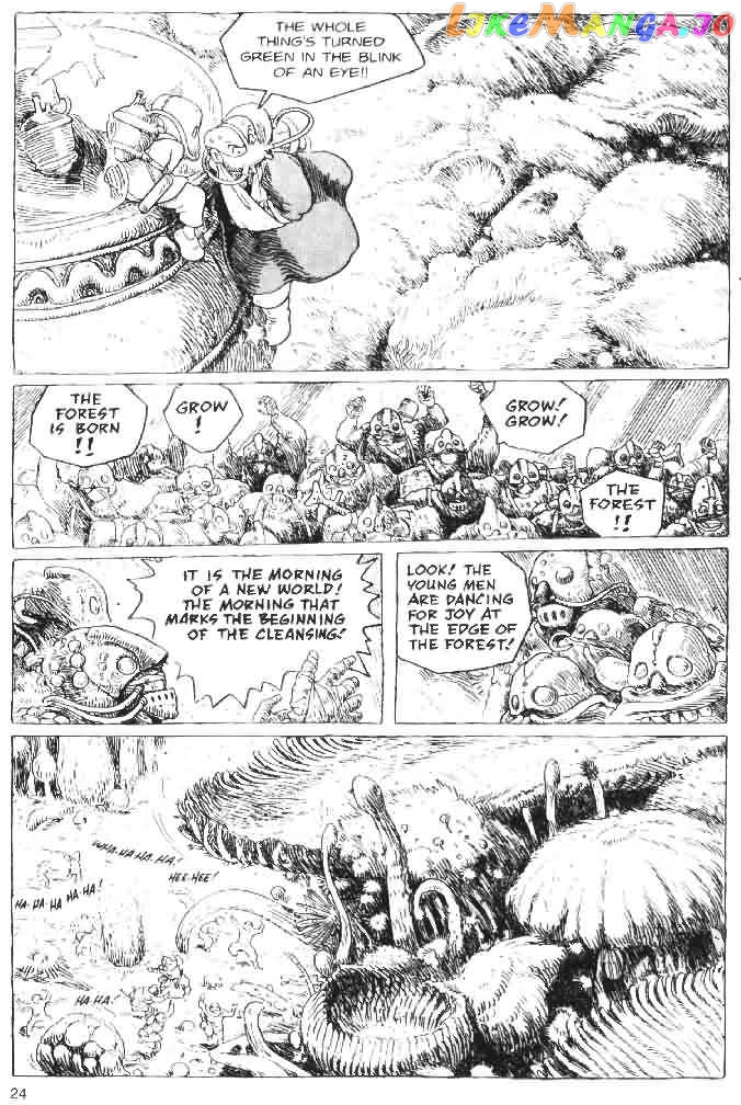 Nausicaä of The Valley of The Wind Chapter 8 - page 24