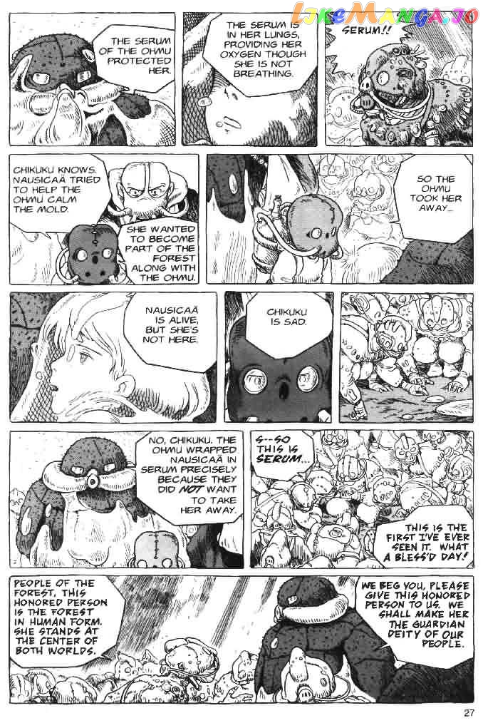 Nausicaä of The Valley of The Wind Chapter 8 - page 27