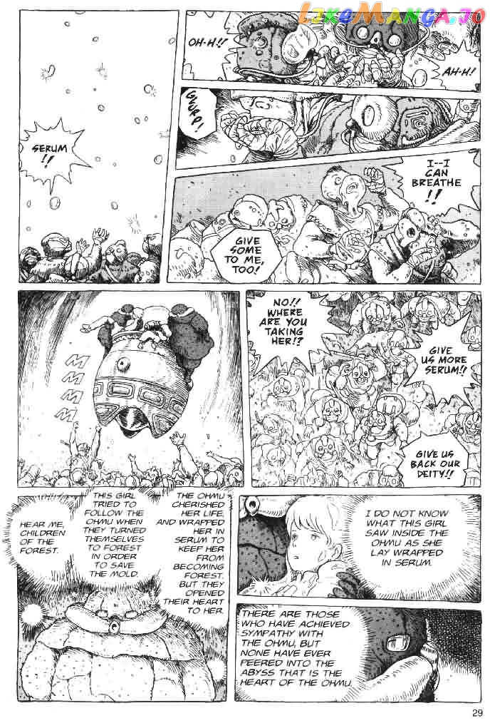 Nausicaä of The Valley of The Wind Chapter 8 - page 29