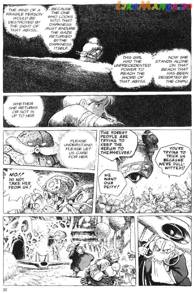 Nausicaä of The Valley of The Wind Chapter 8 - page 30