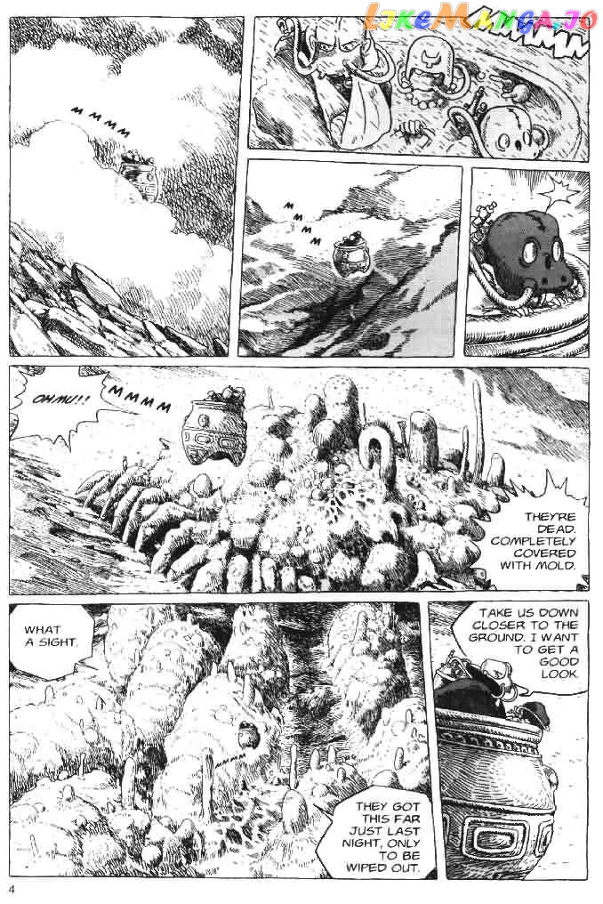 Nausicaä of The Valley of The Wind Chapter 8 - page 4