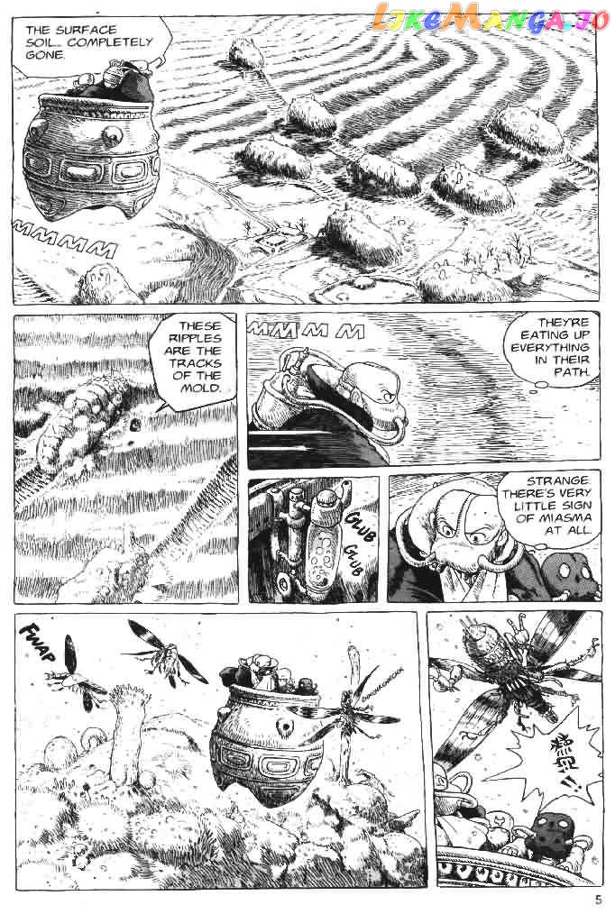 Nausicaä of The Valley of The Wind Chapter 8 - page 5