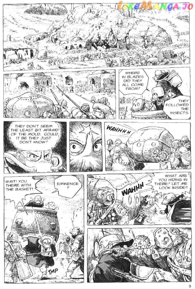 Nausicaä of The Valley of The Wind Chapter 8 - page 9