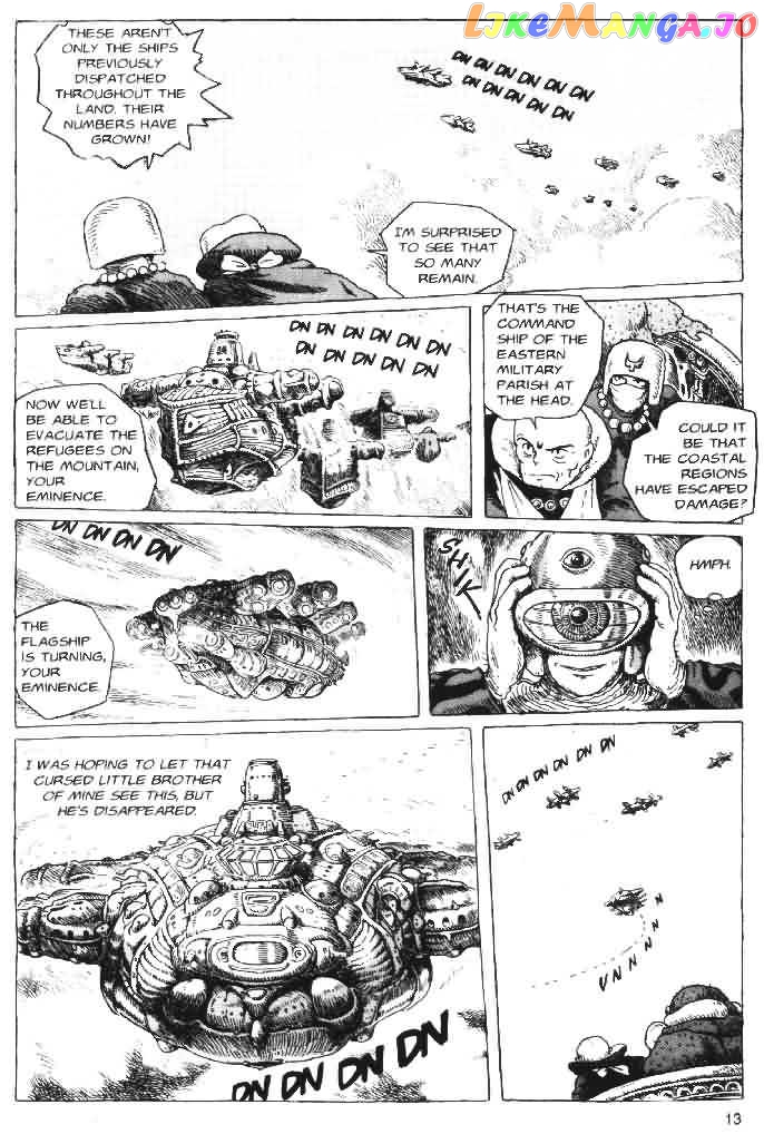 Nausicaä of The Valley of The Wind Chapter 9 - page 14