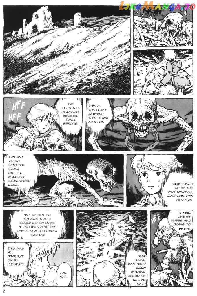 Nausicaä of The Valley of The Wind Chapter 10 - page 2