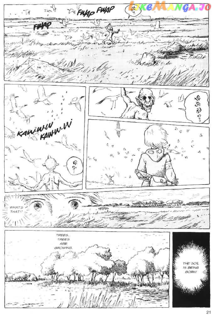 Nausicaä of The Valley of The Wind Chapter 10 - page 21