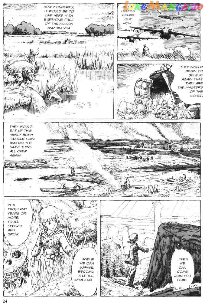 Nausicaä of The Valley of The Wind Chapter 10 - page 24