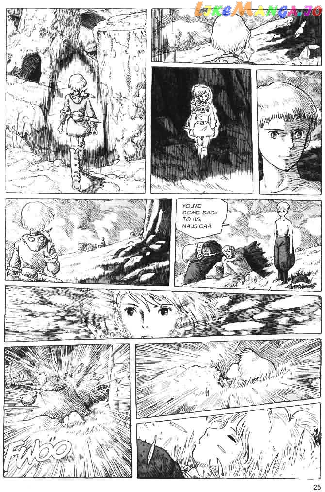 Nausicaä of The Valley of The Wind Chapter 10 - page 25