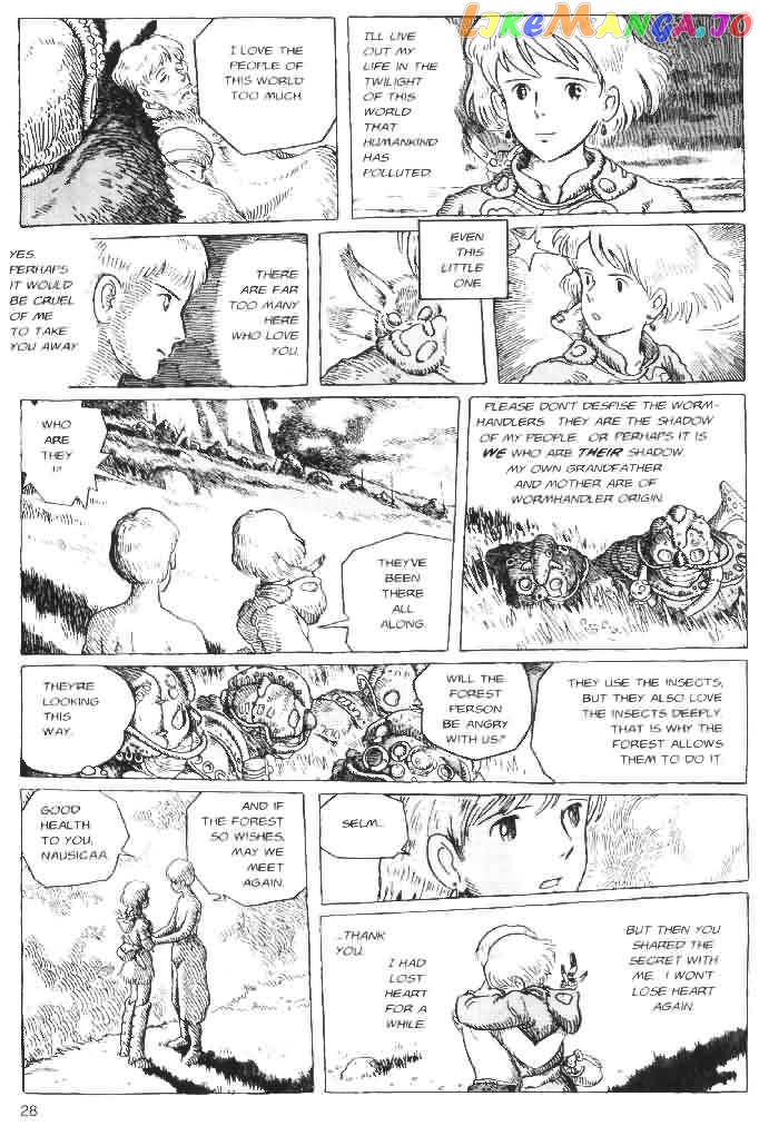 Nausicaä of The Valley of The Wind Chapter 10 - page 28