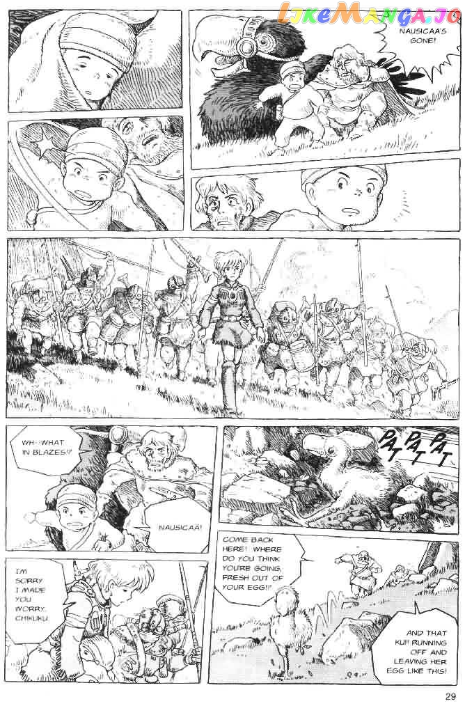 Nausicaä of The Valley of The Wind Chapter 10 - page 29