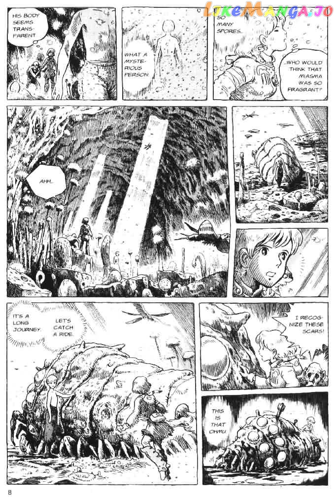 Nausicaä of The Valley of The Wind Chapter 10 - page 8