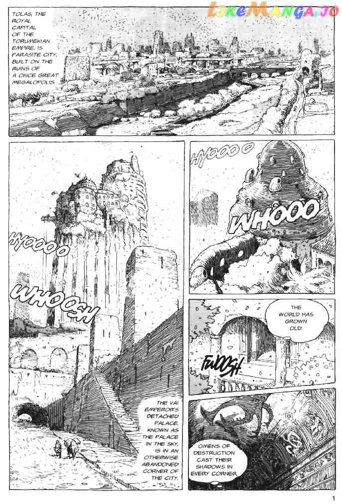 Nausicaä of The Valley of The Wind Chapter 11 - page 2