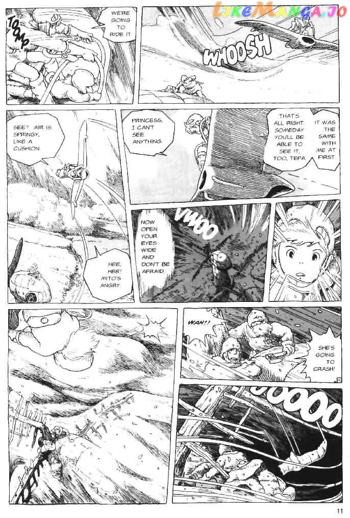 Nausicaä of The Valley of The Wind Chapter 11 - page 12
