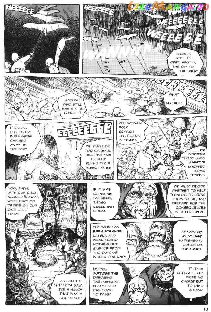 Nausicaä of The Valley of The Wind Chapter 11 - page 14