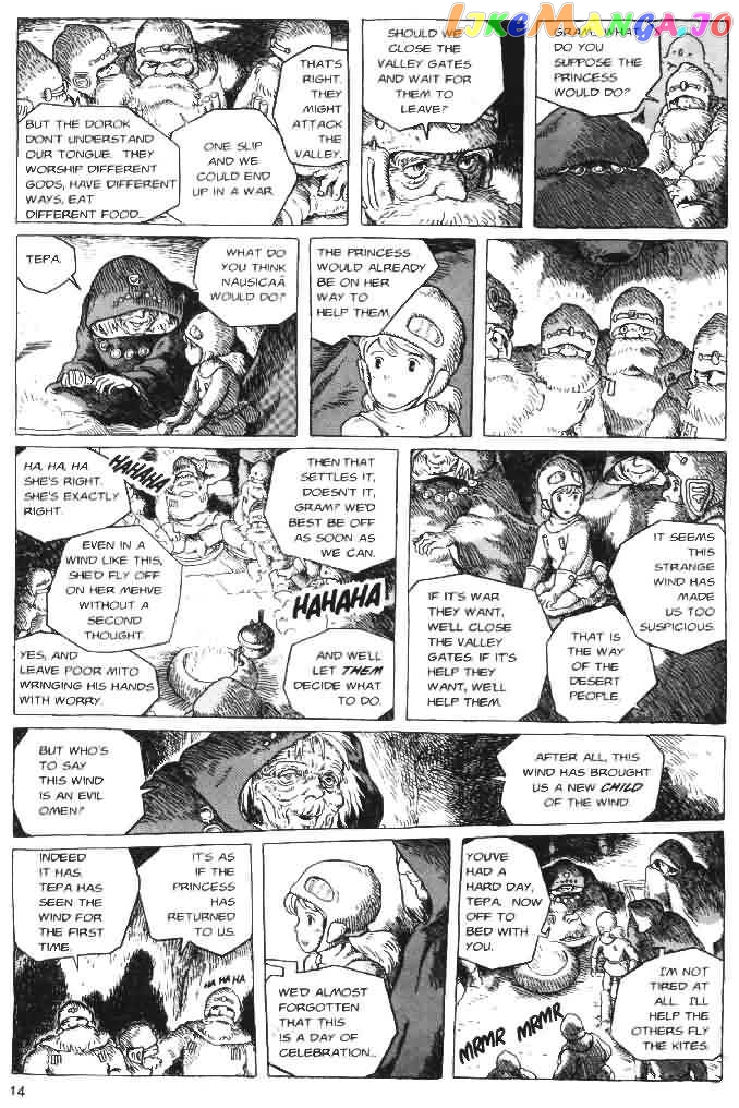 Nausicaä of The Valley of The Wind Chapter 11 - page 15