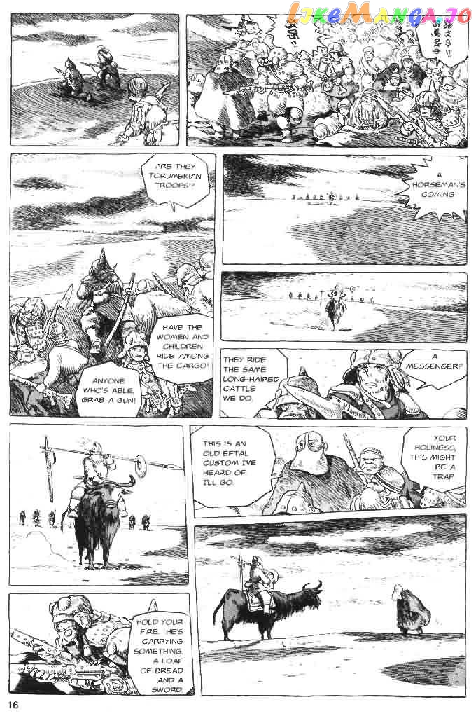 Nausicaä of The Valley of The Wind Chapter 11 - page 17
