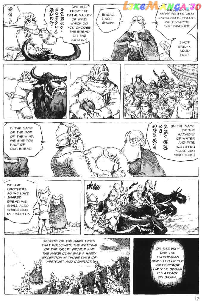 Nausicaä of The Valley of The Wind Chapter 11 - page 18