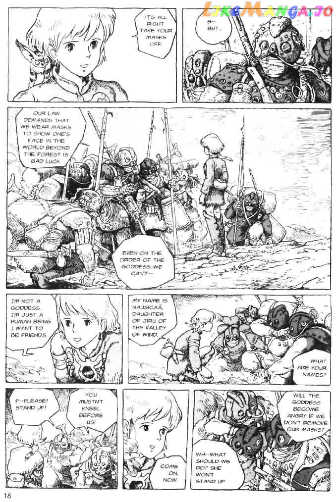 Nausicaä of The Valley of The Wind Chapter 11 - page 19