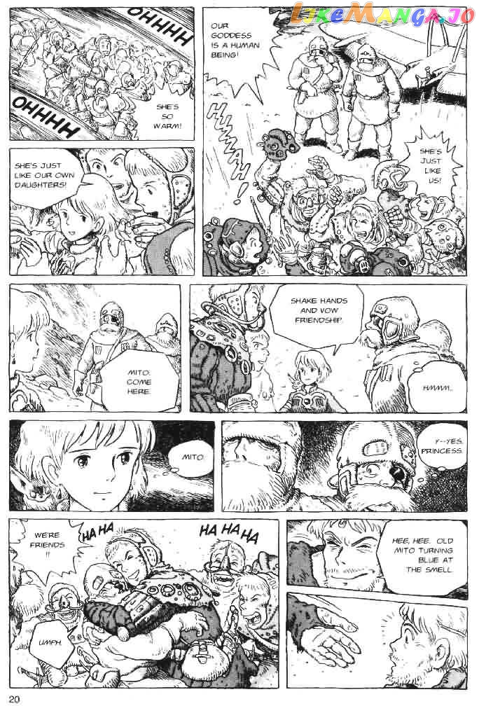 Nausicaä of The Valley of The Wind Chapter 11 - page 21