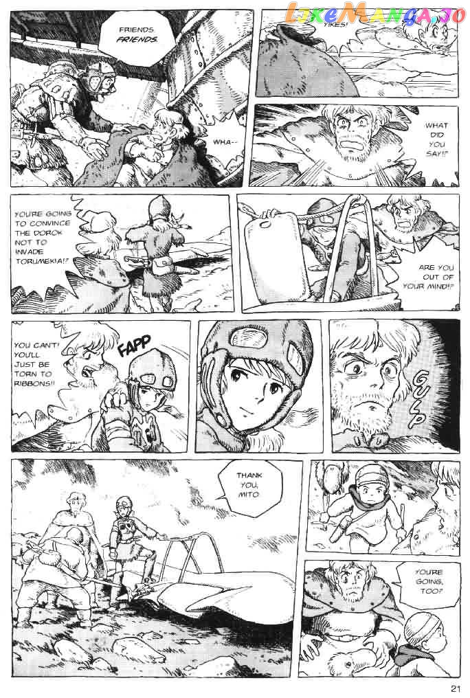 Nausicaä of The Valley of The Wind Chapter 11 - page 22