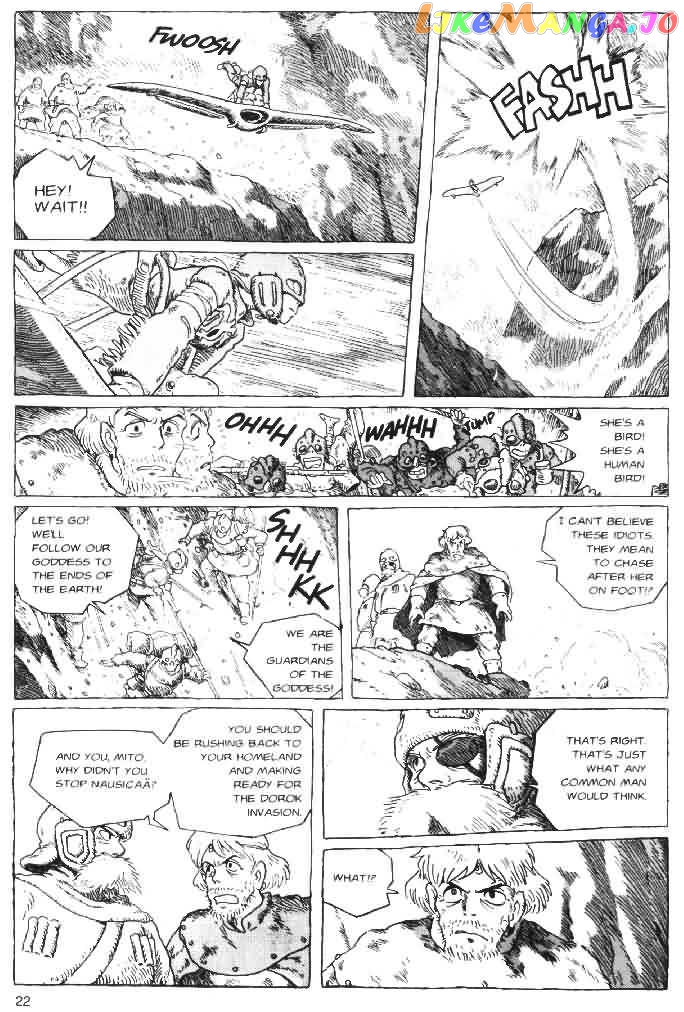 Nausicaä of The Valley of The Wind Chapter 11 - page 23