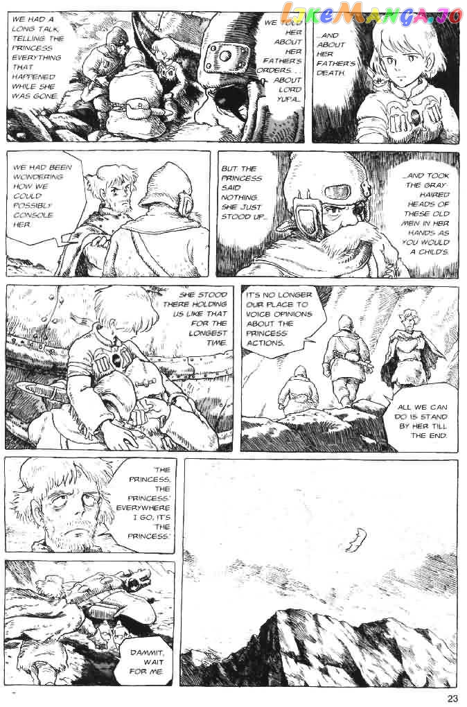 Nausicaä of The Valley of The Wind Chapter 11 - page 24