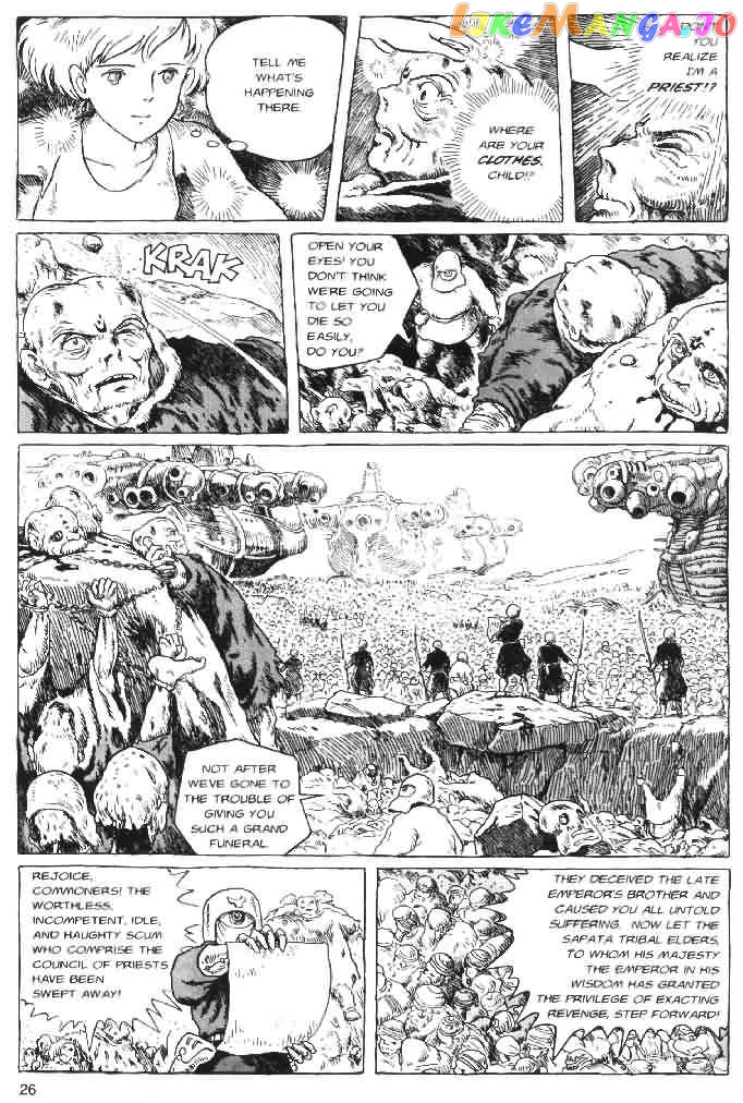 Nausicaä of The Valley of The Wind Chapter 11 - page 27