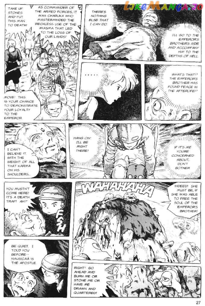 Nausicaä of The Valley of The Wind Chapter 11 - page 28