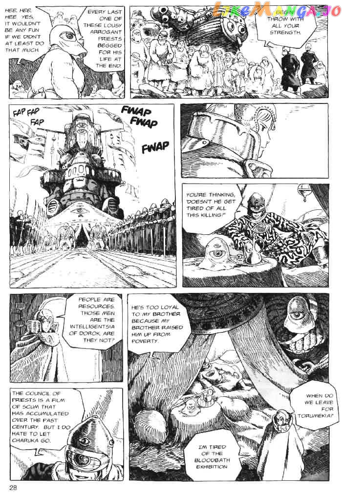 Nausicaä of The Valley of The Wind Chapter 11 - page 29