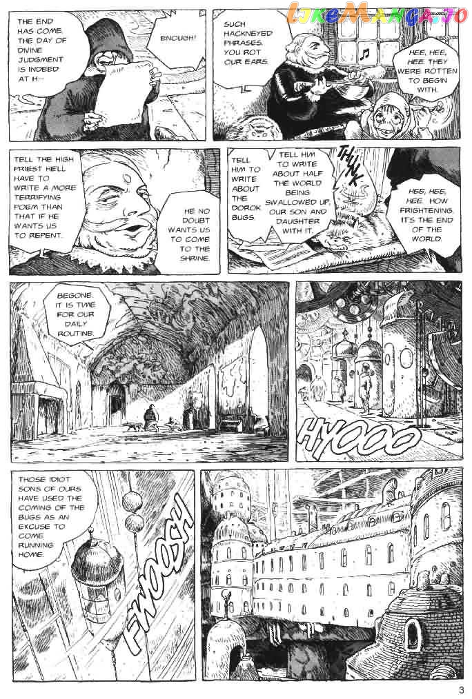 Nausicaä of The Valley of The Wind Chapter 11 - page 4