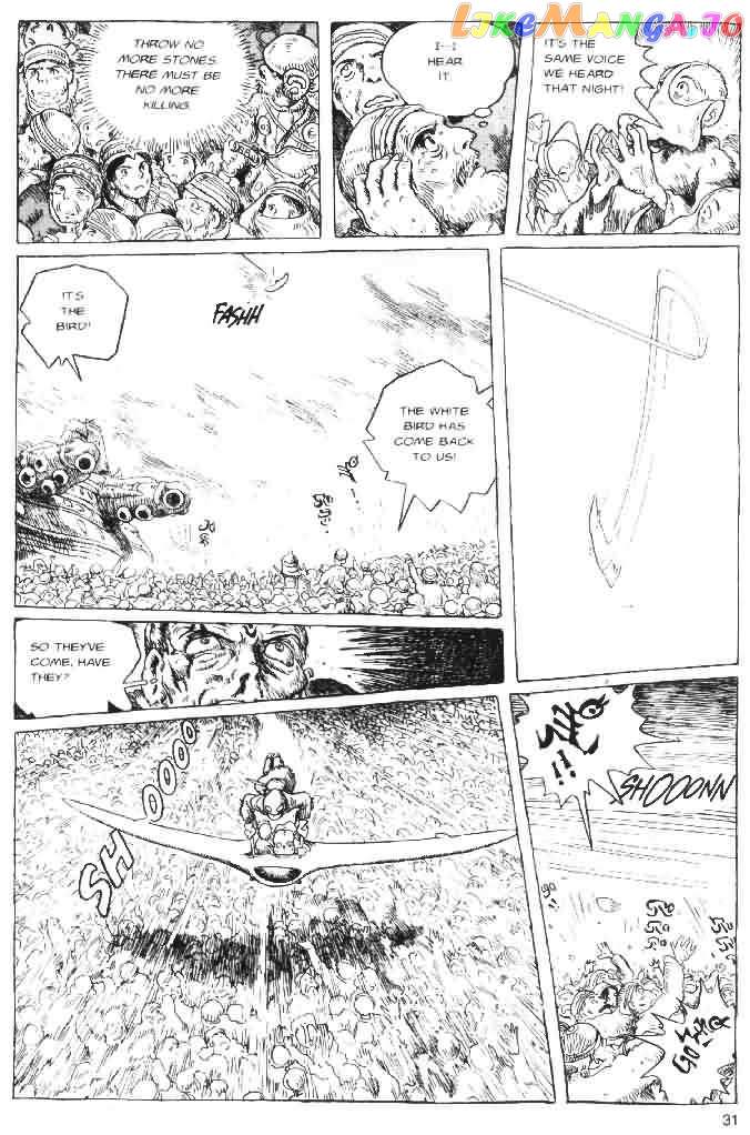 Nausicaä of The Valley of The Wind Chapter 11 - page 32