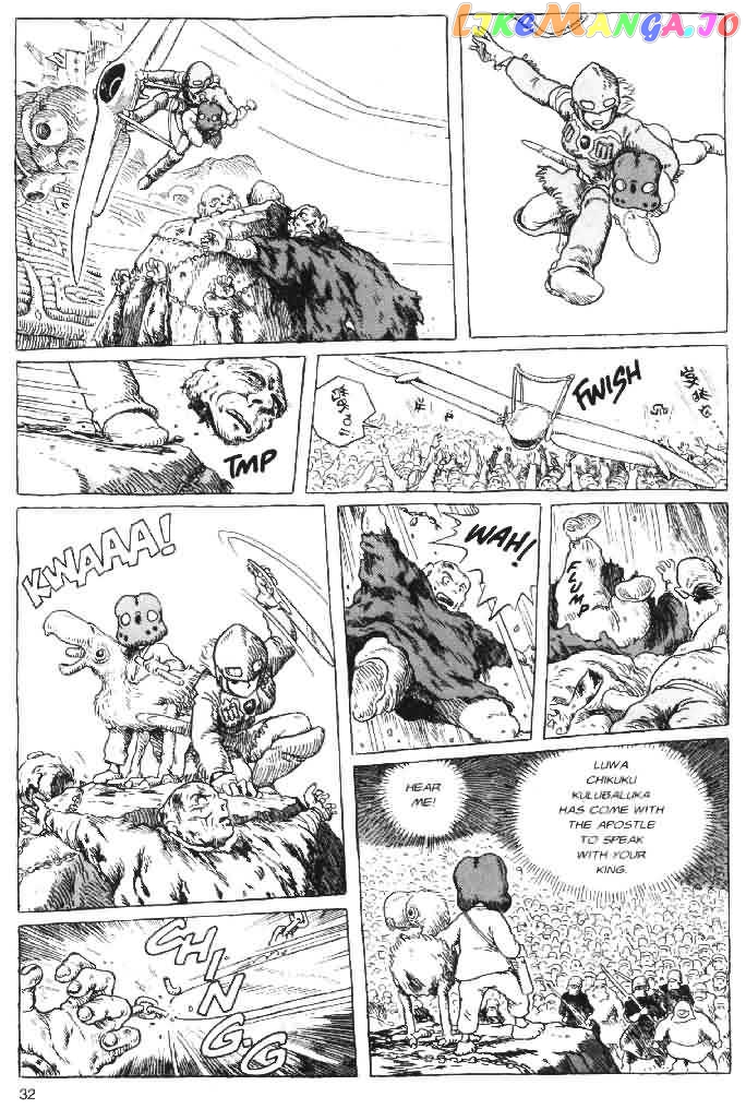 Nausicaä of The Valley of The Wind Chapter 11 - page 33