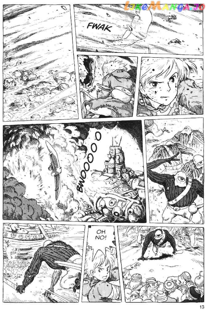 Nausicaä of The Valley of The Wind Chapter 12 - page 13